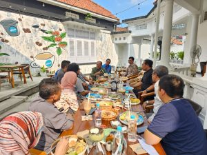 Gayeng, Kakanwil Kemenkumham Jatim Silahturahmi Dengan Pengurus AMSI