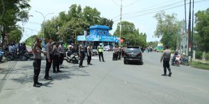 Amankan Aksi Demo, Polres Bangkalan Turunkan Personel di Sejumlah Titik