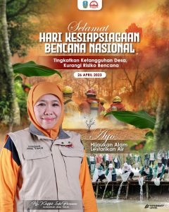 Gubernur Khofifah Dorong Resiliensi Desa Tangguh Kurangi Risiko Bencana