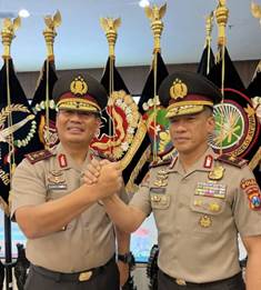 Mantan Kapolrestabes Surabaya Resmi Jabat Waka Polda Jawa Timur
