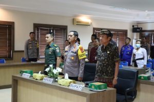 Kapolres Badung Mengukuti Rakor Yang Dipimpin Kapolri Jendral Polisi Drs. Listyo Sigit Prabowo