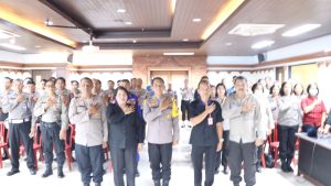 Kapolres AKBP Teguh Priyo Wasono, SIK Sambut Tim Pembina Etika Profesi Polri