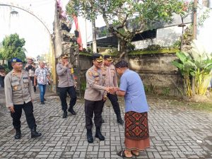 Kapolres Badung Pantau Pengamanan Paskah 2023