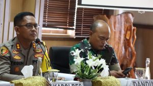 Kapolres AKBP Teguh Priyo Wasono Pimpin Rakor Lintas Sektoral