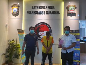 Simpan Sabu Siap Edar, Pemuda Asal Sidosermo Berhasil Dibekuk Sat Resnarkoba Polrestabes Surabaya
