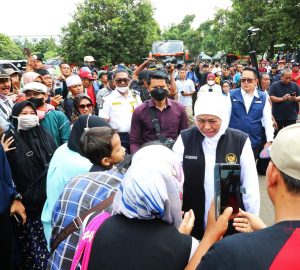 Berangkatkan 24 Bus Mudik Gratis Jakarta-Jatim, Gubernur Khofifah: Upaya Pemprov Jatim Fasilitasi Mudik Nyaman dan Berkesan