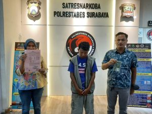 Edarkan Sabu, Tukang Parkir di Kota Surabaya Ditangkap Polisi