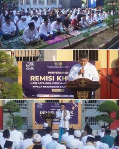 168 Orang Warga Binaan Rutan Sumenep Terima Remisi Hari Raya Idul Fitri