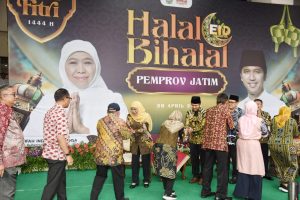 Gelar Apel dan Halal Bihalal, Gubernur Khofifah Minta ASN Pemprov Jatim Segera Tancap Gas dan Kerja Efektif Usai Libur Lebaran
