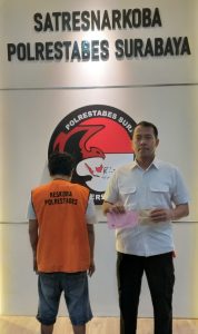 Bawa Sabu, Petani Asal Pasuruan Ditangkap Satnarkoba Polrestabes Surabaya
