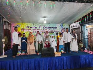 “Momen Halal Bihalal Tebar Kebaikan Warga Tambak Wedi Baru Bersama ANJAY, Santuni Kaum Dhuafa Dan Anak Yatim