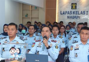 Lapas I Madiun Laksanakan Penguatan Pembangunan Pembangunan Zona Integritas Oleh Kemenpan-RB