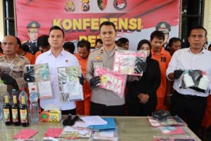Polres Nganjuk, Berhasil Ungkap Puluhan Kasus Selama Pelaksanaan Operasi Pekat Semeru 2023
