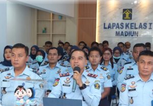 Lapas I Madiun Laksanakan Penguatan Pembangunan Pembangunan Zona Integritas Oleh Kemenpan-RB
