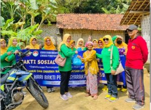Lapas Pamekasan laksanakan Kegiatan Touring bagi-bagi sembako, Meriahkan HBP ke-59