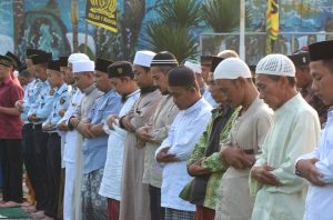 Potret Khusyuk Shalat Idul Fitri Di Lapas Kelas I Madiun