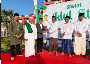 Rayakan Hari Kemenangan, Warga Binaan Lapas Narkotika Kelas IIA Pamekasan Kanwil Kemenkumham Jatim Terima Remisi