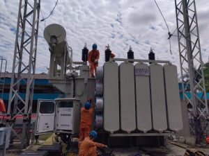 PLN UPT Madiun Tambah Daya Trafo 1 GI 70 KV Trenggalek