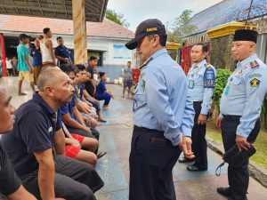 Sidak Dua Satker, Kadiv Pemasyarakatan Pastikan Kondisi Keamanan Jelang Lebaran