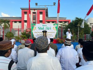 Gema Takbir Idul Fitri 1444 H, Lapas Narkotika Kelas IIA Pamekasan Kanwil Kemenkumham Jatim Gelar Solat Ied Berjamaah Dengan Warga Binaan