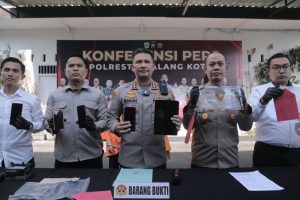 Polresta Malang Kota Berhasil Ungkap Penipuan Ticket Konser Coldplay, Tiga Tersangka Diamankan1