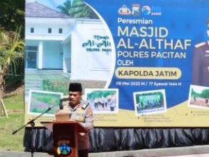 Waka Polda Jatim Resmikan Masjid Al-Althaf Polres Pacitan