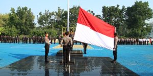 Peringati Hari Kebangkitan Nasional, Polres Bangkalan Gelar Upacara Bendera