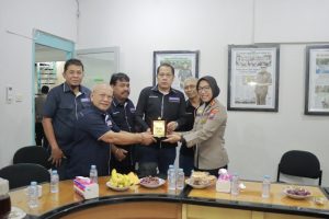 Pererat Silaturahmi, Kapolres Pelabuhan Tanjung Perak Kunjungi Memorandum