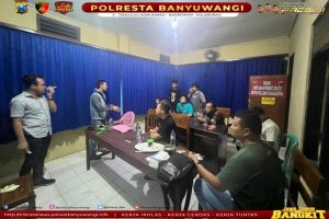 Polisi Amankan Pelaku Penyebar Hoax Adanya Wisatawan Meninggal Akibat Pelemparan Batu di Banyuwangi