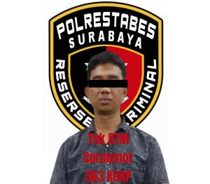 Tim Jatanras Satreskrim Polrestabes Surabaya Bekuk 1 Pelaku Curanmor di 6 TKP