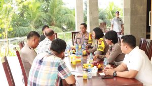 Jalin Silaturahmi, Kapolres AKBP Teguh Priyo Wasono Kunjungi Bupati Badung