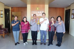 Kapolres AKBP Teguh Priyo Wasono Terima Audensi BPJS Cabang Denpasar