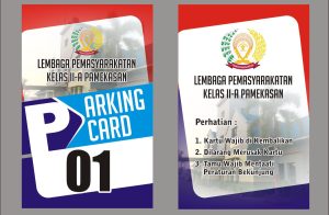 Tingkatkan Pelayanan, Lapas Pamekasan Berikan Fasilitas Kartu Parkir Bagi Pengunjung