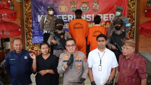 Dua Pelaku Penganiayaan Hingga Korban Meninggal Asal India Diamankan Polresta Denpasar