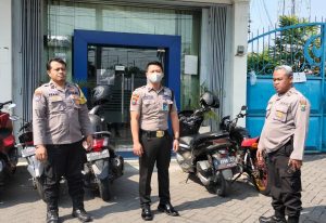 Antisipasi Kejahatan, Patroli Polsek Driyorejo Sasar Perbankan