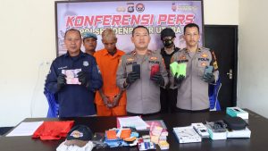 Polsek Denut Ungkap Kasus Curat Counter Hp