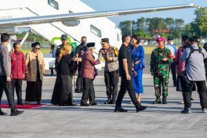 Kapolda Bersama Forkopimda Bali Sambut Kedatangan Wapres RI