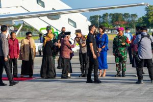 Kapolda Bersama Forkopimda Bali Sambut Kedatangan Wapres RI