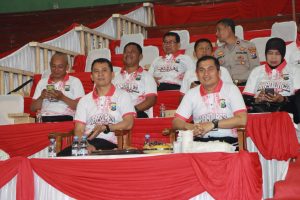 Buka Turamen Bola Voli Kapolres Cup 2023, Kapolres Nganjuk : Pupuk Solidaritas dan Soliditas, Kemenangan Adalah Bonus