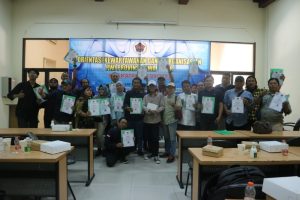 Aliansi wartawan Surabaya (AWS) telah berhasil mengikuti OKK di PWI Jawa Timur