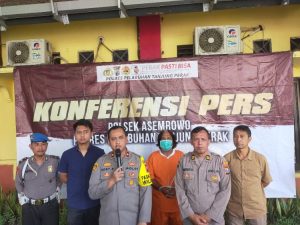 Polsek Asemrowo berhasil mengamankan salah satu tersangka Daftar pencarian orang (DPO)