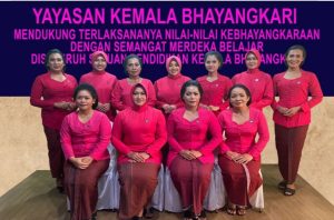 Ketua Bhayangkari Cabang Badung Ikuti HUT Ke-43 Yayasan Kemala Bhayangkari Tahun 2023 