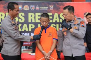 Polres Gresik Ringkus Maling Motor Beraksi di Perumahan