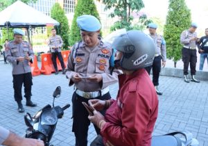 Polres Gresik Gelar Operasi Gaktiblin Cegah Pelanggaran