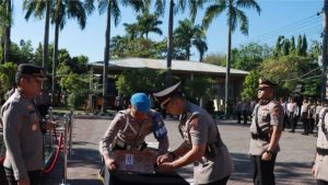 Mutasi Jabatan Kasat Reskrim dan Resnarkoba Polres Nganjuk, Kapolres : Siapapun Pejabatnya Tentu Akan Mengalami Mutasi