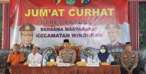 Dengarkan Keluh Kesah Warga, Kapolres Pasuruan Gelar Jumat Curhat Bersama Masyarakat