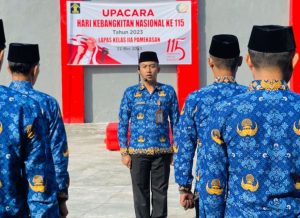 Semangat untuk bangkit, Lapas Pamekasan gelar upacara peringatan Hari Kebangkitan Nasional ke-115