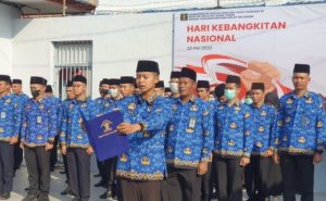Rutan Negara Kelas IIB Gresik Menggelar Upacara Peringatan Hari Kebangkitan Nasional ke-115