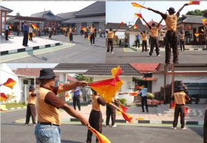 Pramuka Lapas I Madiun Gelar Pelatihan Semaphore
