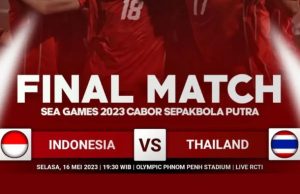 Laga Final Sepakbola U-22 Indonesia-Thailand, Gubernur Khofifah : Saatnya Akhiri 32 Tahun Puasa Juara